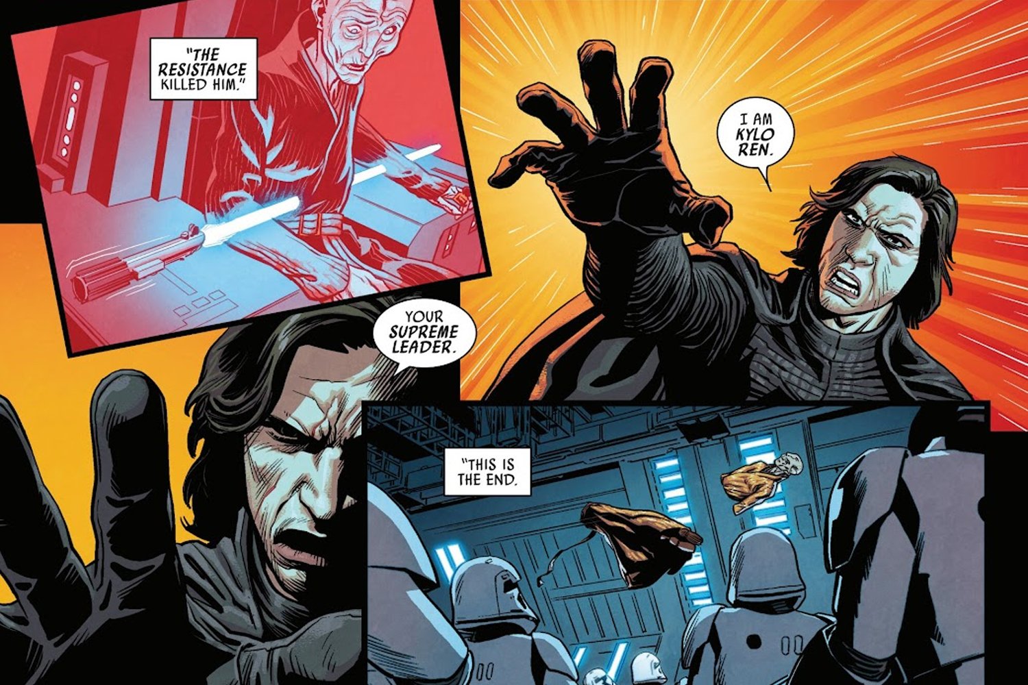 Vader'in Mirası 1 Kylo Ren Snoke