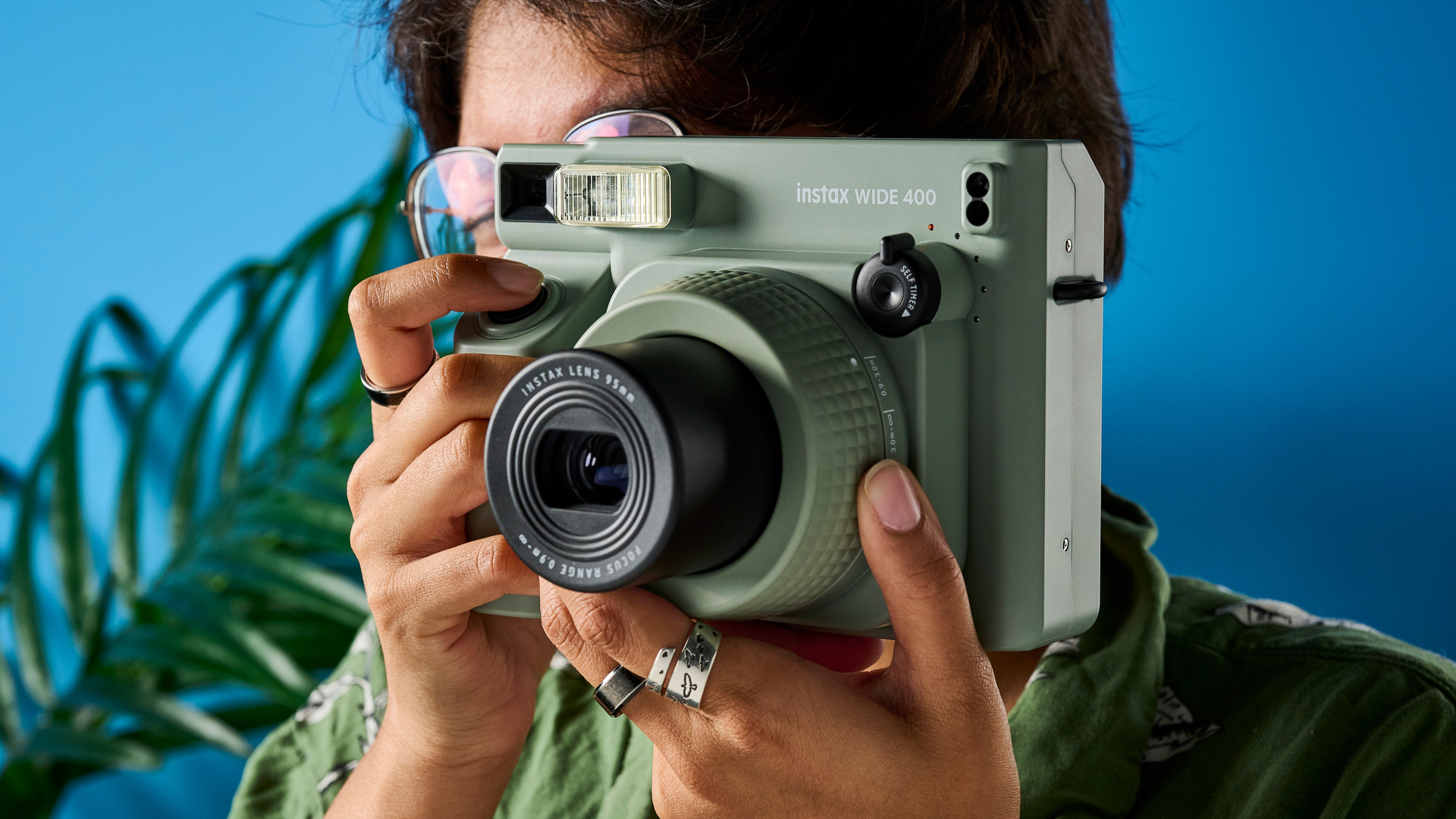 Sage Green Fujifilm Instax Geniş 400 Anında Kamera