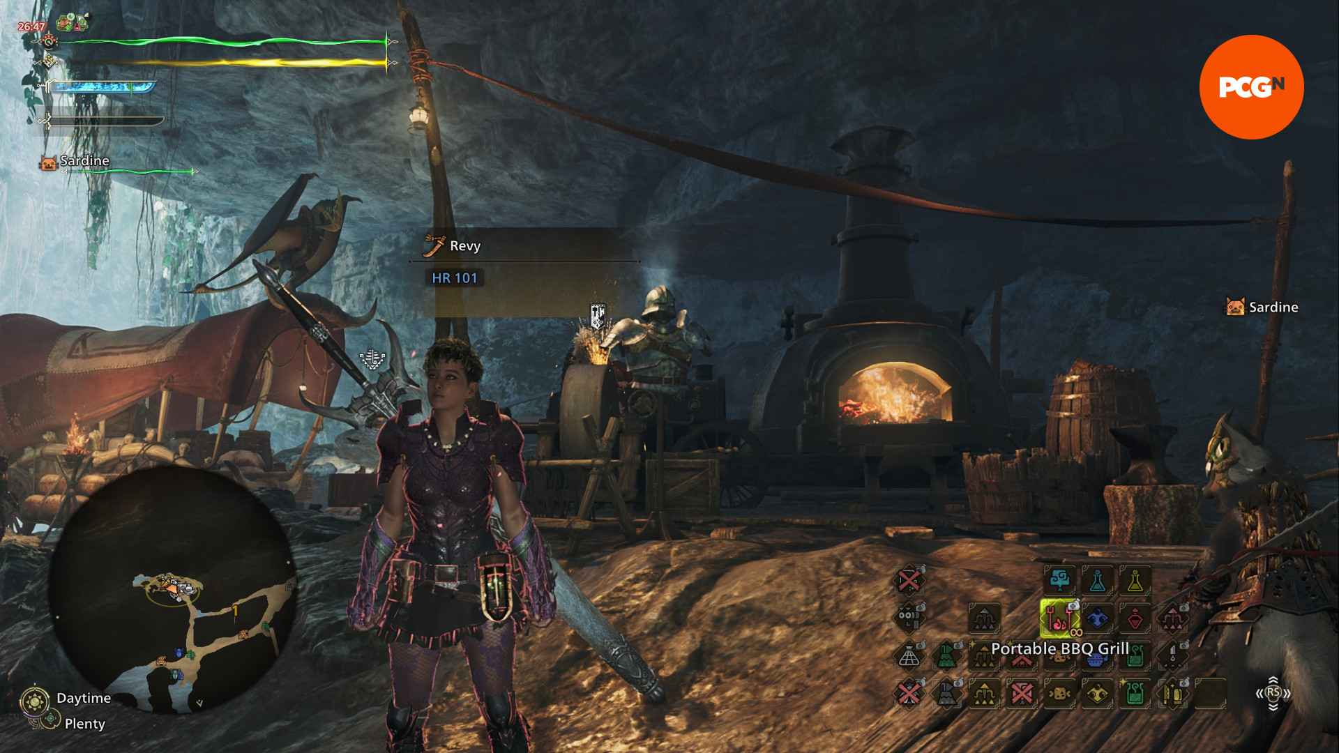 Monster-Hunter-Wilds-Options-Expanded-Item-Bar Monster Hunter Wilds Ayarları - Genişletilmiş Öğe Çubuğu.