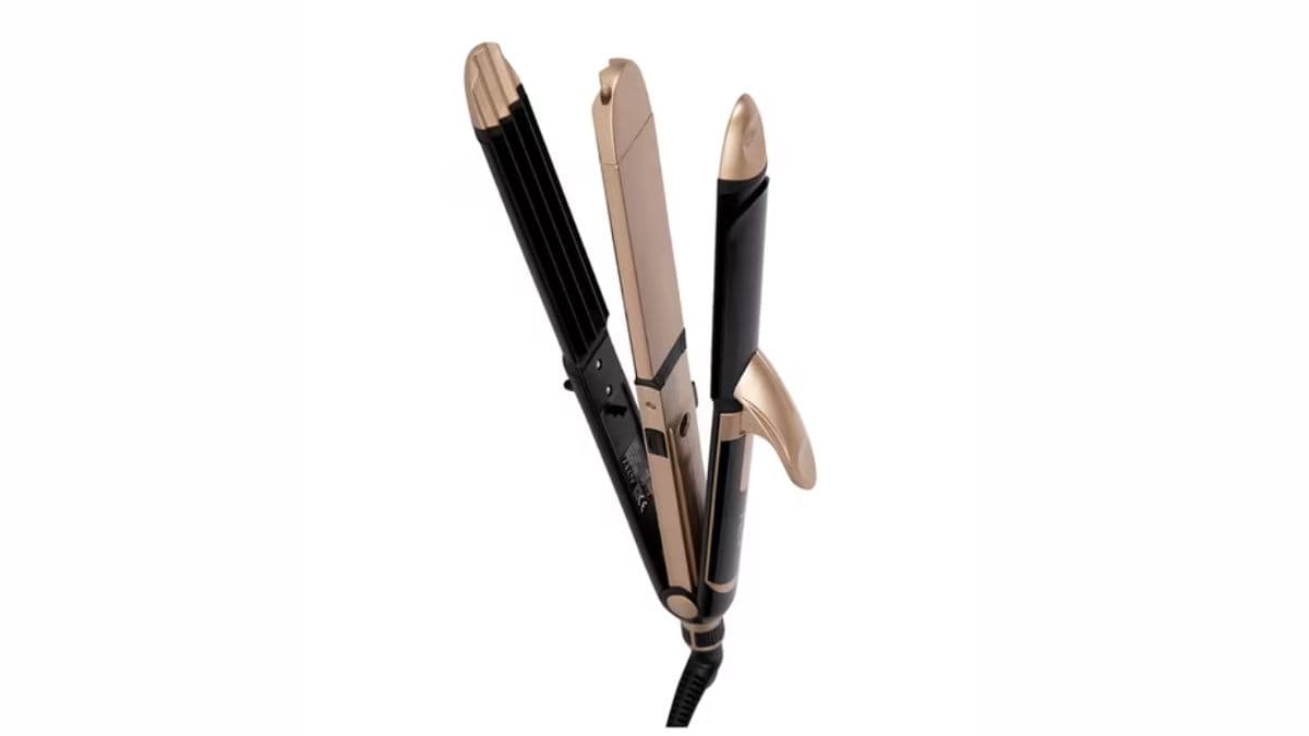 VEGA3 SAÇ VEGA 3'ü 1 arada Saç Stilini (VHSCC-01)-Düzleştirici Kıvrığı 