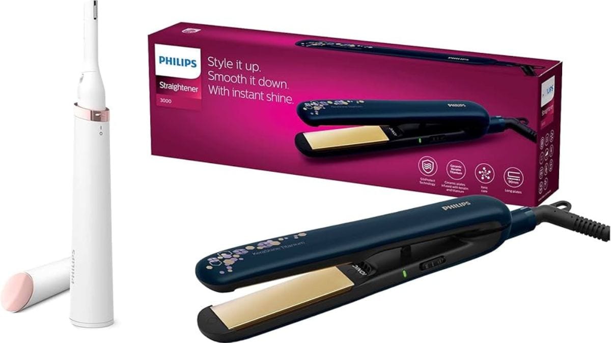 Philips Hair Philips BHS397/40 Saç Düzleştirici Silkprotect Keratin Titanyum İnfüzyonlu Plaka