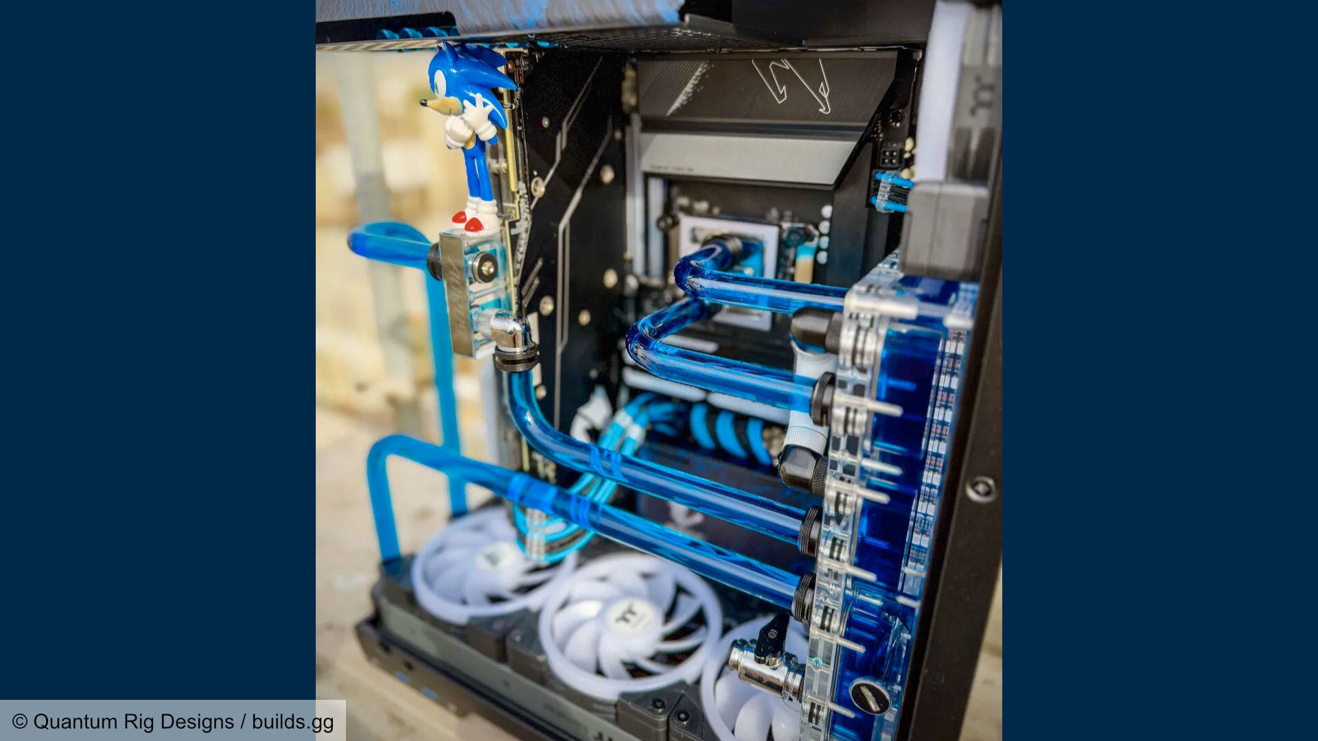 Sonic Gaming PC yapısında kullanılan boru