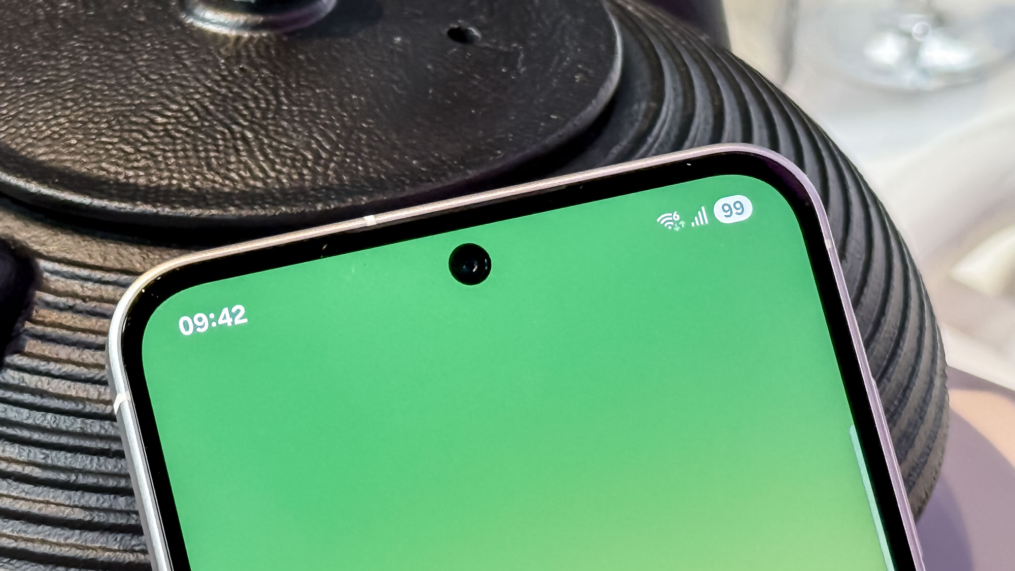 Samsung Galaxy A56 ön kamera