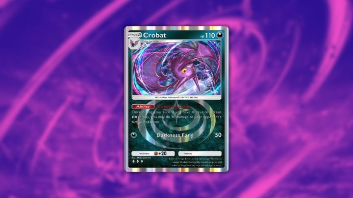 Pokemon TCG cebinde Crobat.