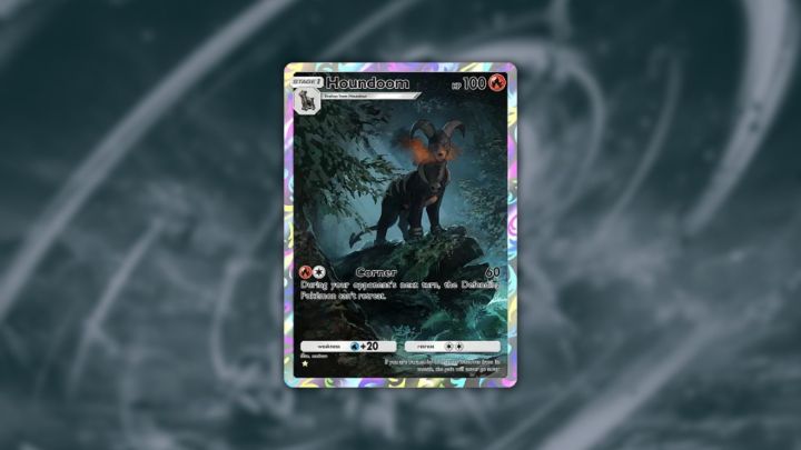 Pokemon TCG cebinde Hounddoom kartı.