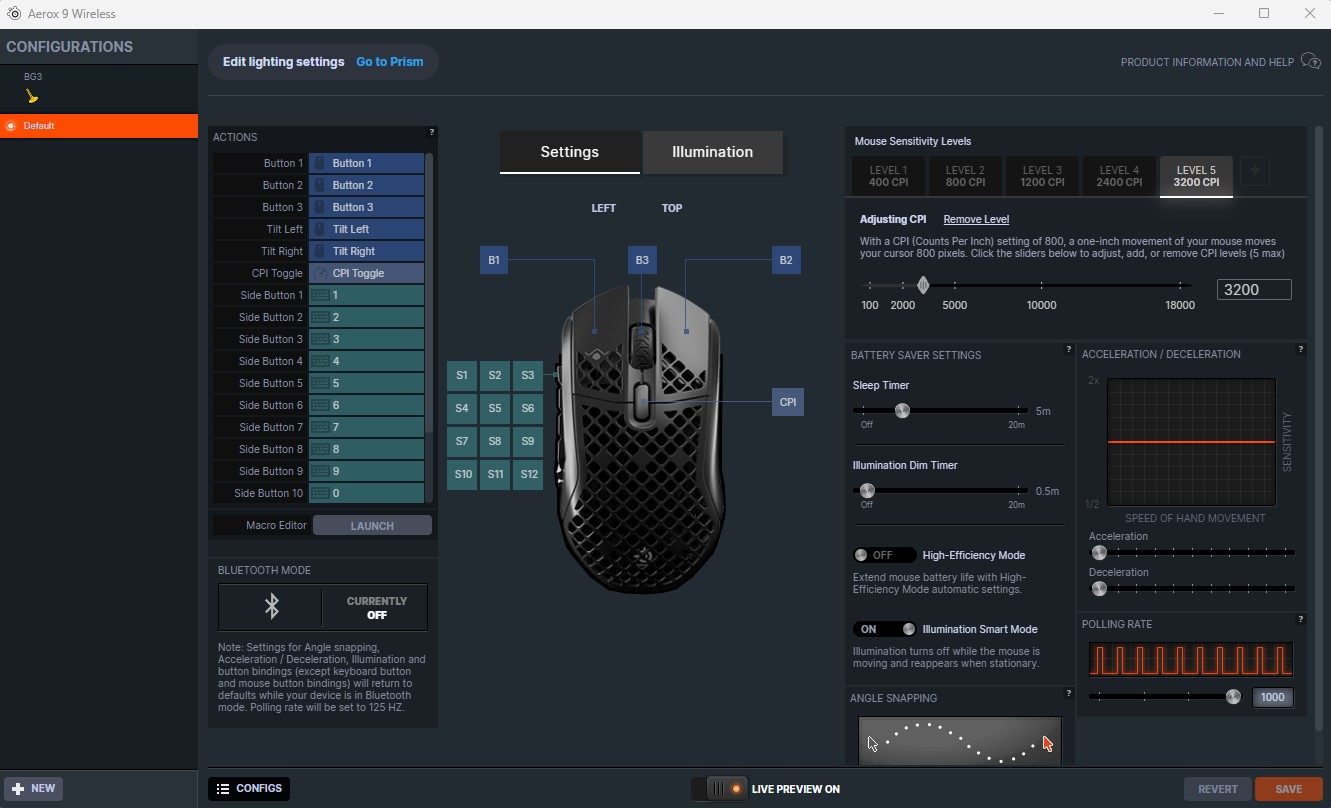 Steelseries Aerox 9 Kablosuz