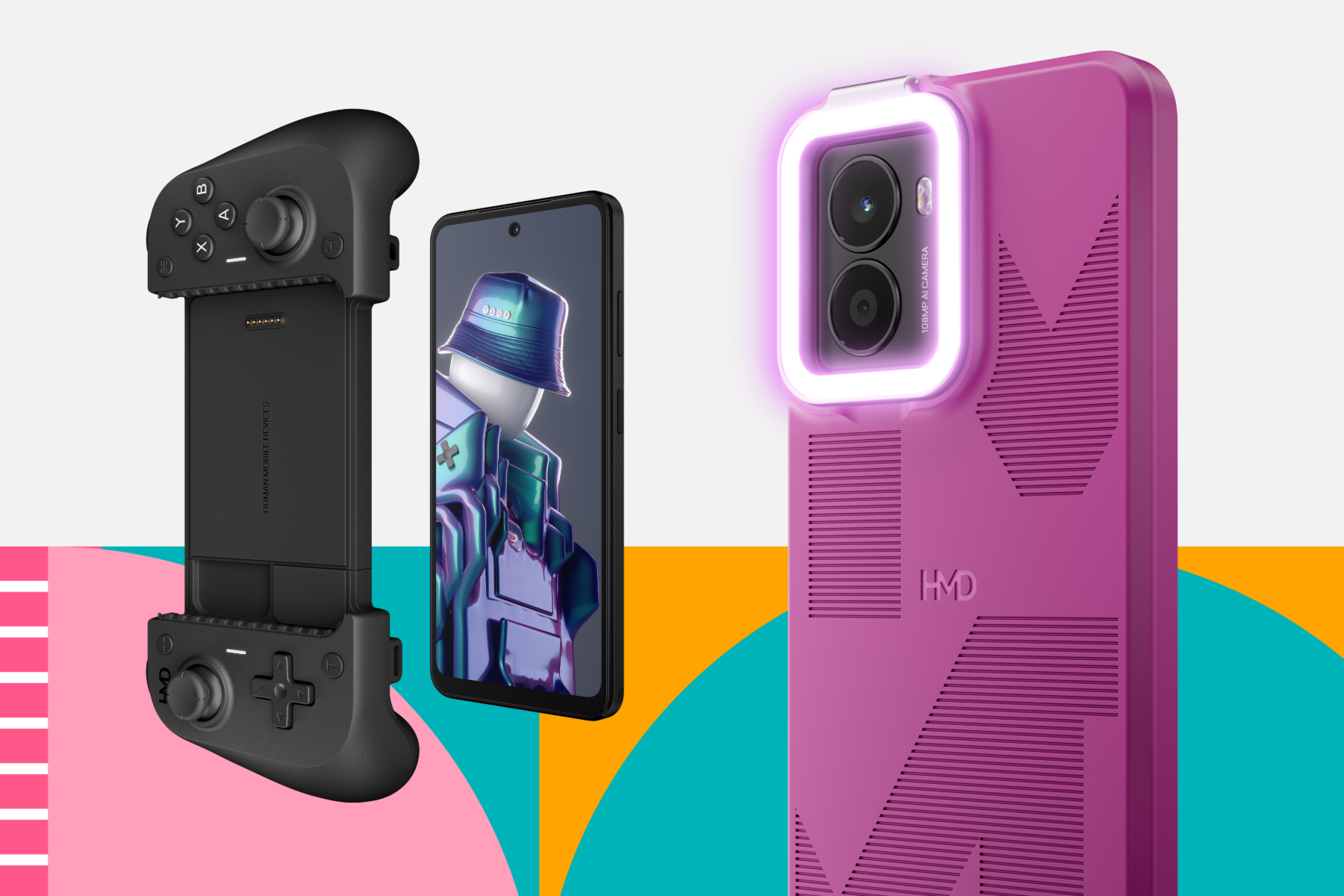 HMD Fusion x1 için kıyafetler.
