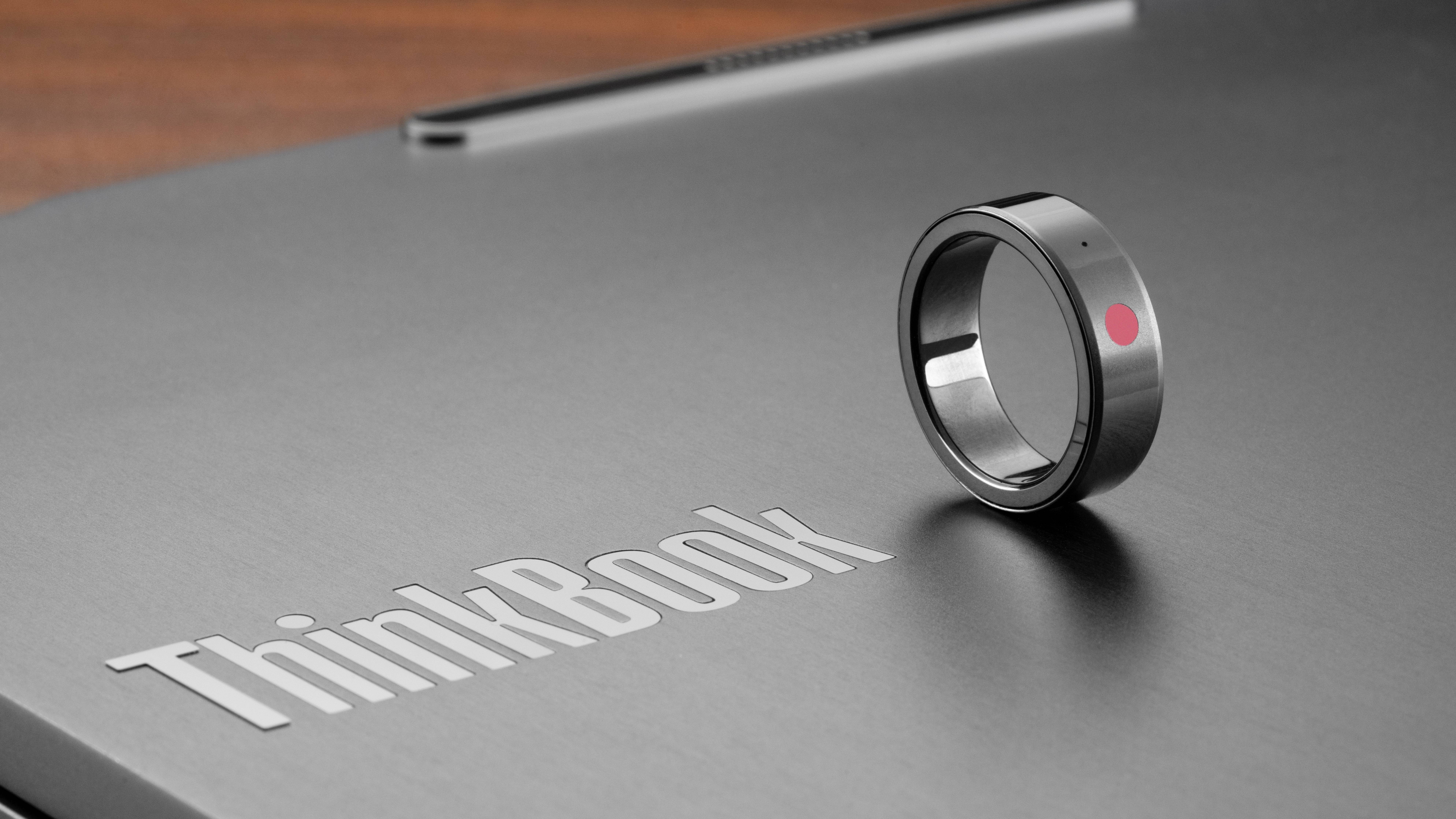 Lenovo Ai Dizüstü Bilgisayarda Thinkbook Sloganının Yanında Konsept Kanıtı