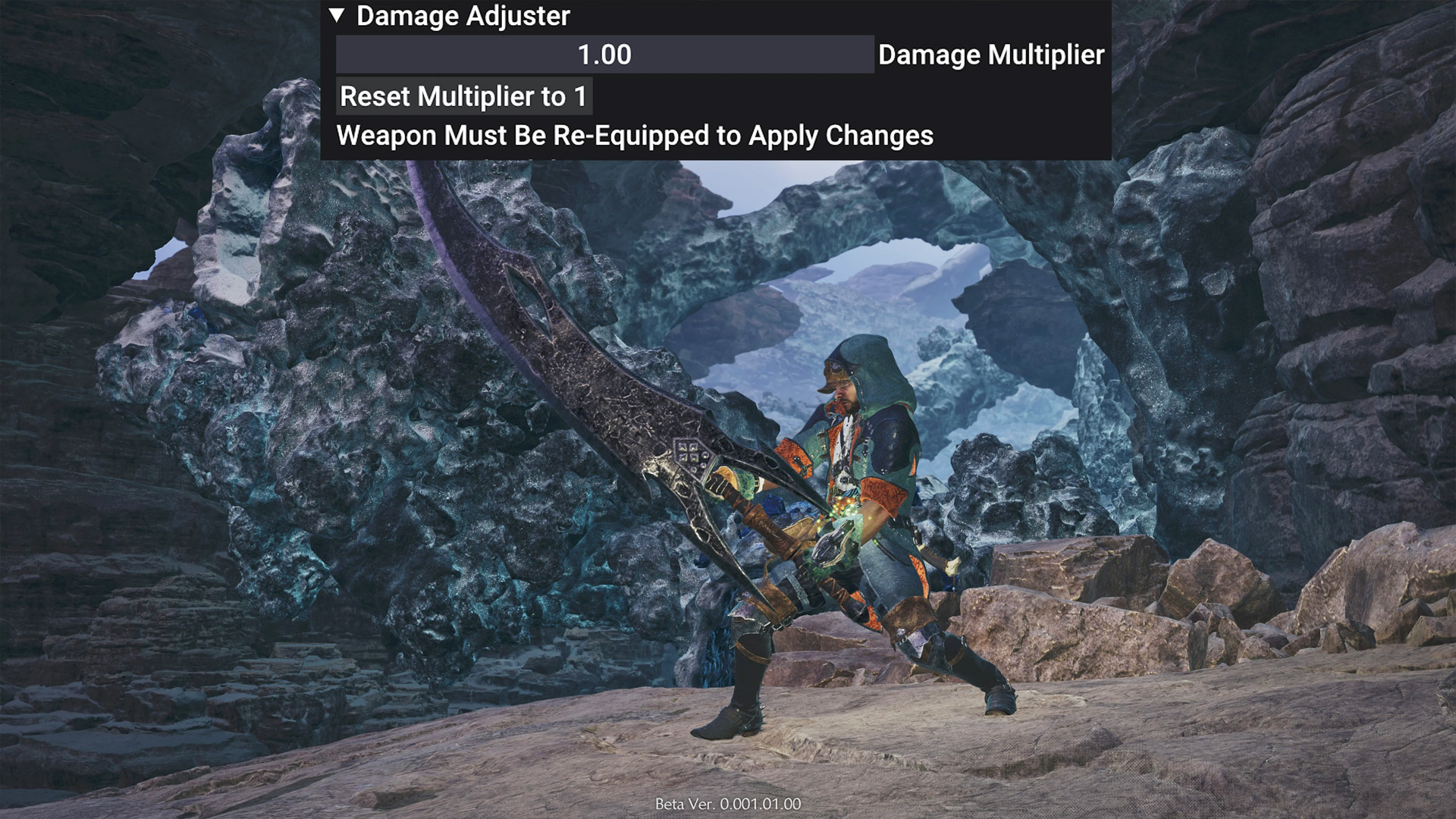 En İyi Monster Hunter Wilds Modları: Hasar Düzenleyici Mod UI kaydırıcısı