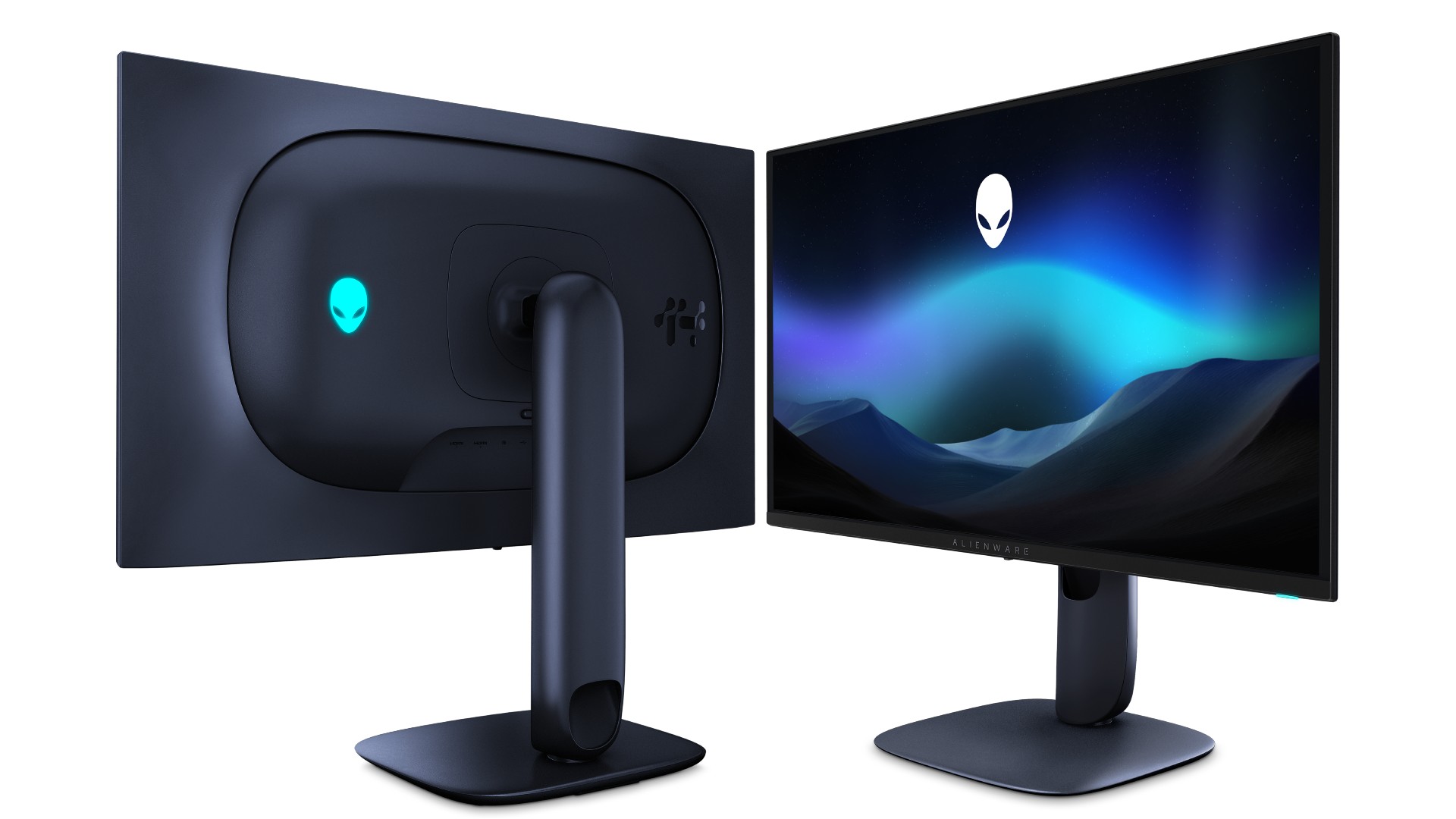 Alienware oyun monitörünün görüntüsü.