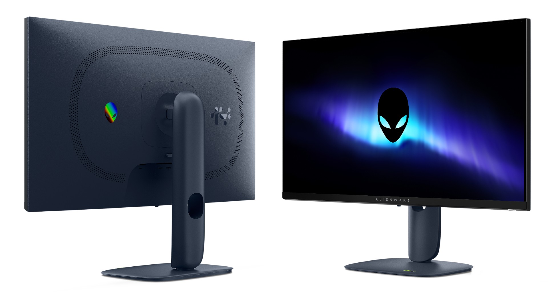 Alienware oyun monitörünün görüntüsü.