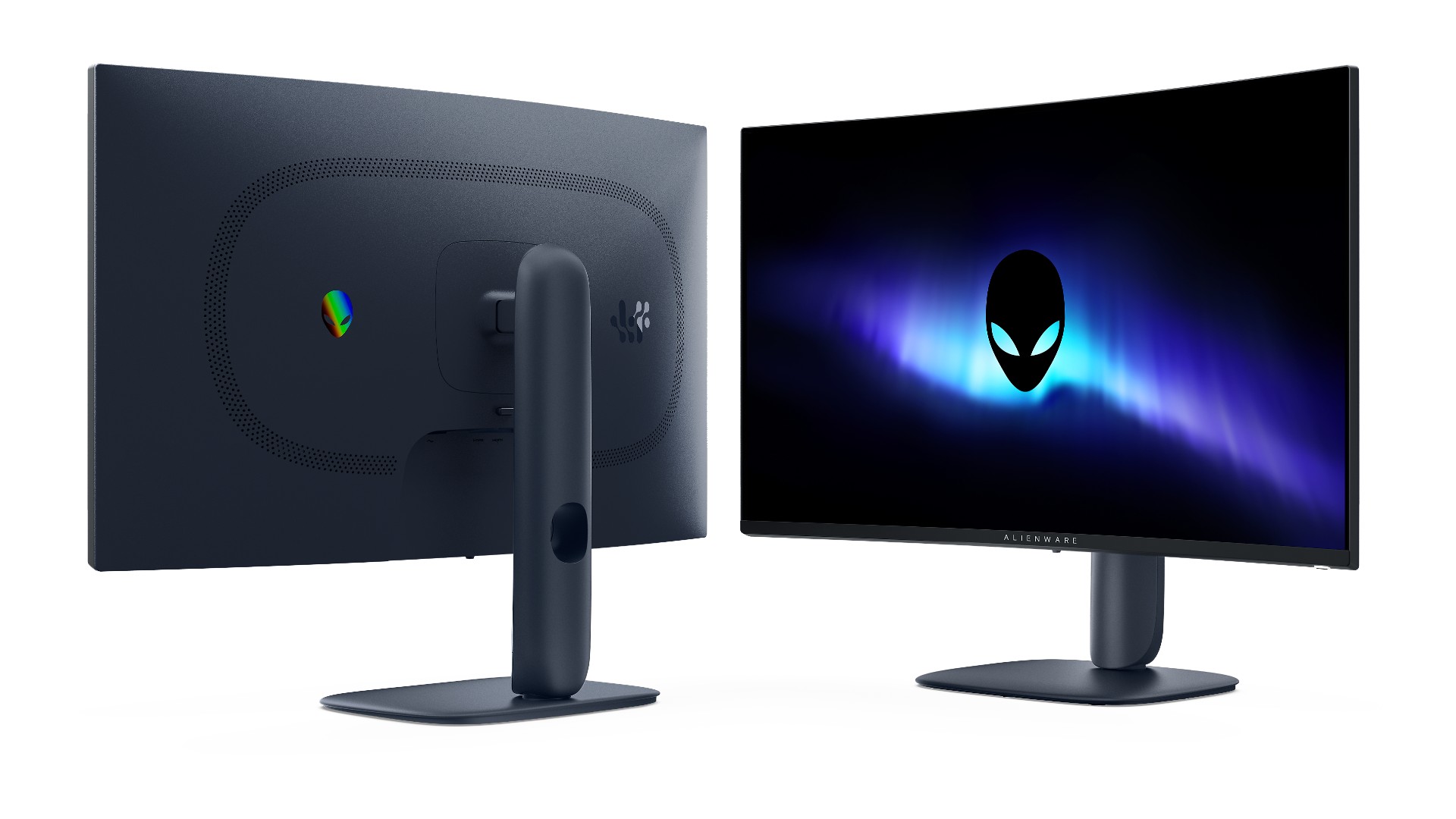 Alienware oyun monitörünün görüntüsü.
