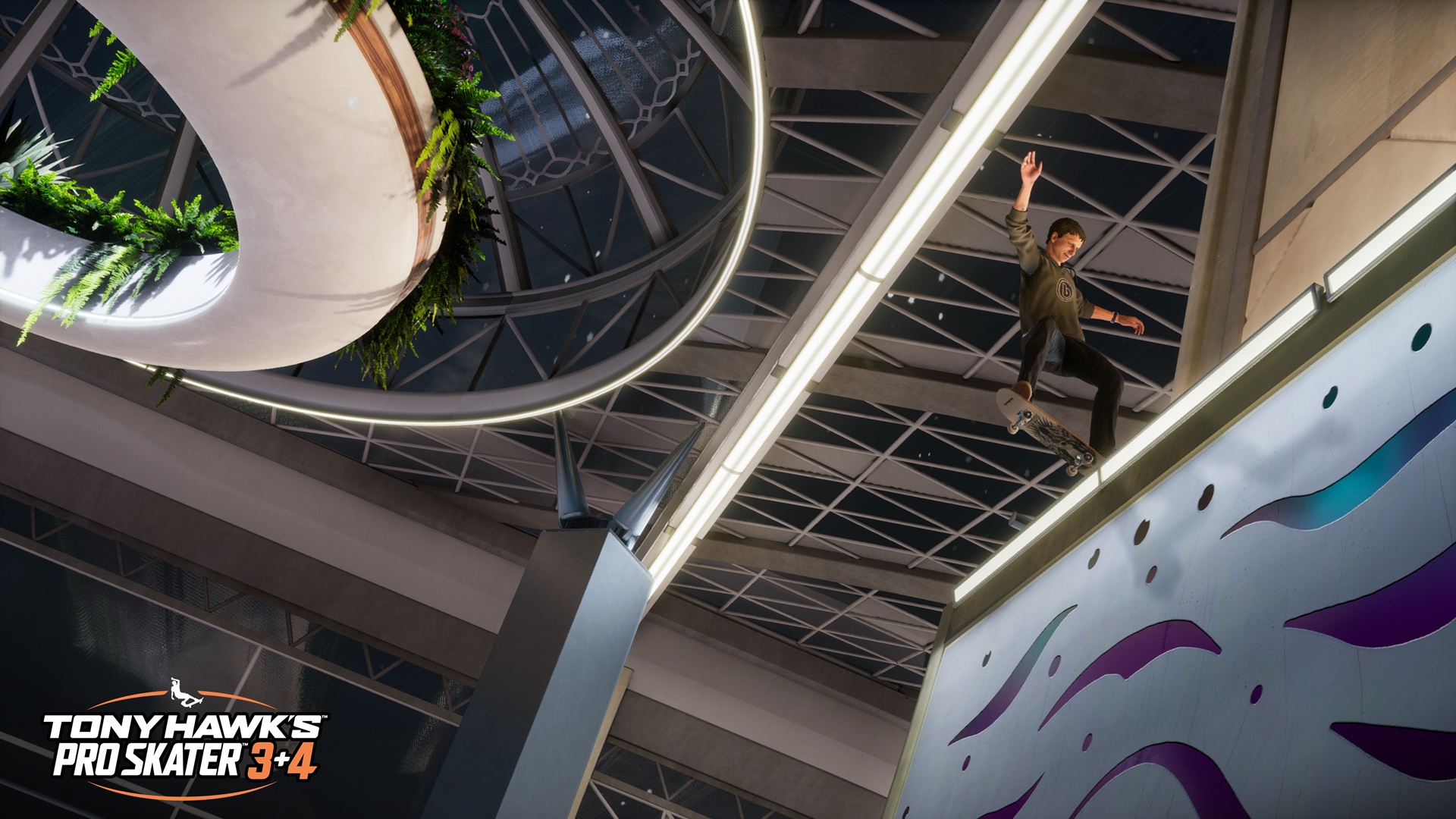 Tony Hawk'un Pro Skater 3 + 4'teki havaalanı haritası