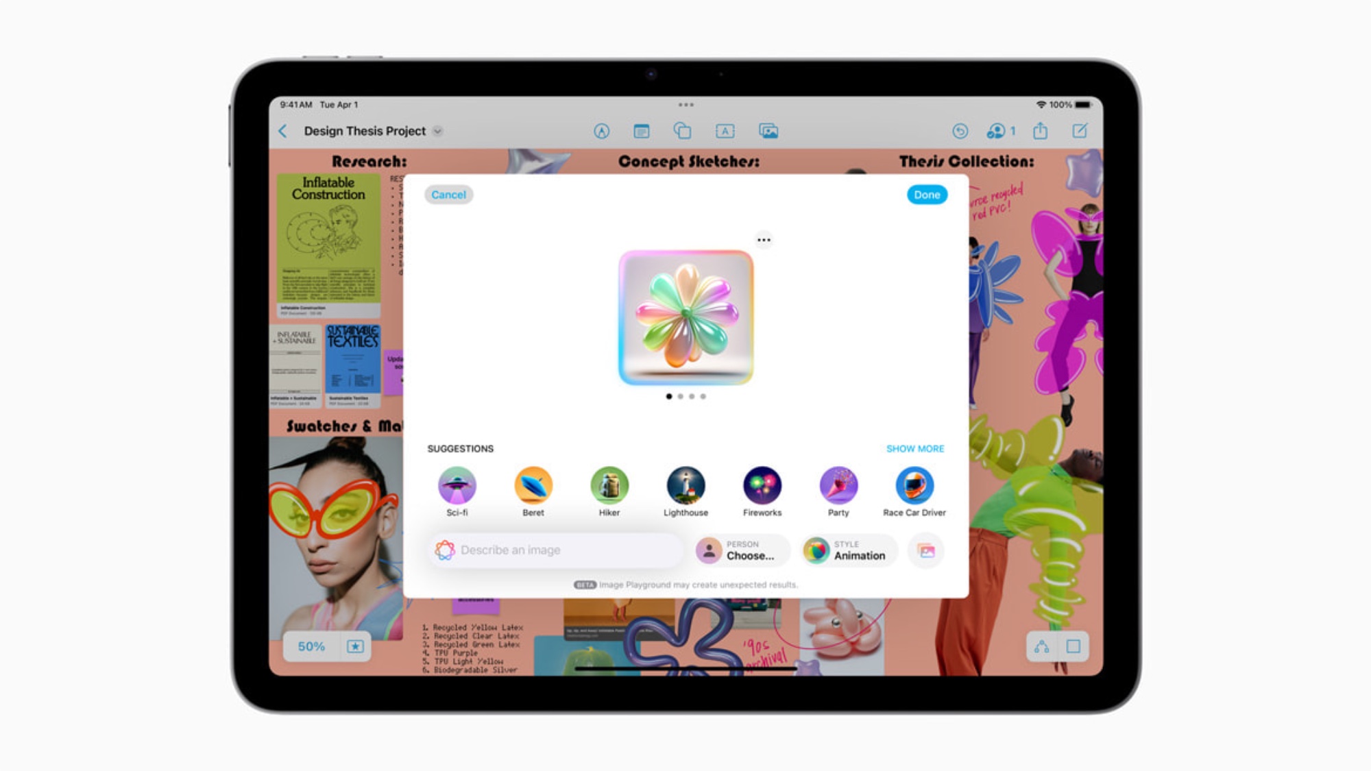iPad Air M3 Resim Oyun Alanı