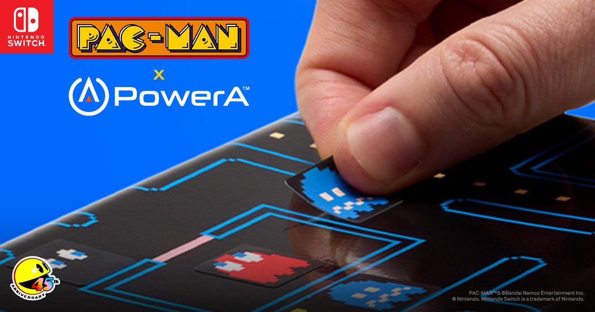 Powera x Pac-Man İşbirliği Teaser Image.
