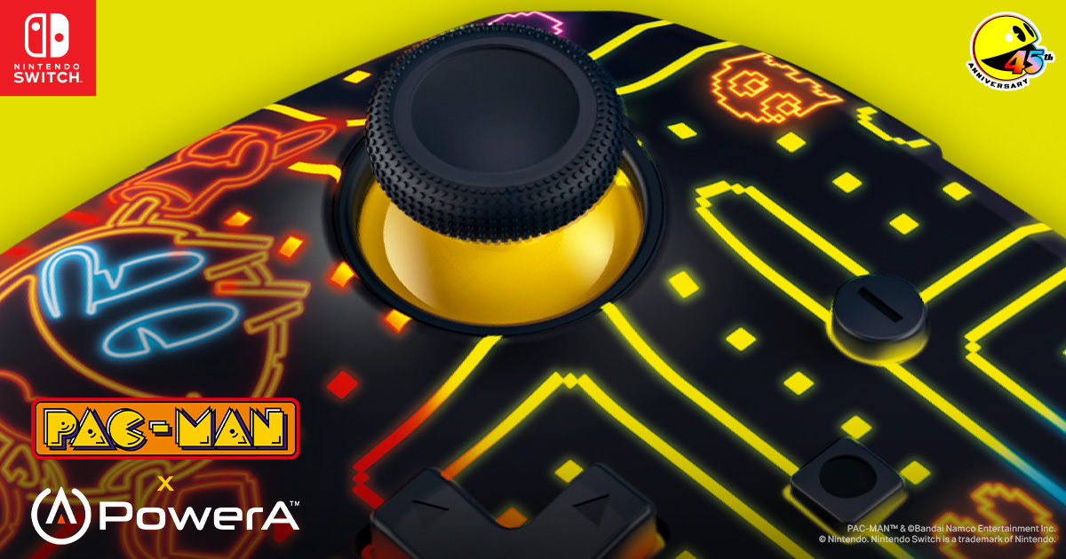 Powera x Pac-Man İşbirliği Teaser Image.