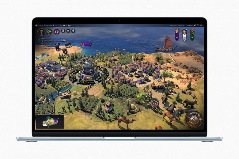 Apple birbiri ardına yeni bir ürün veriyor. MacBook Air, 10 çekirdekli bir işlemciye sahip güçlü bir M4 çipinde temsil edilir