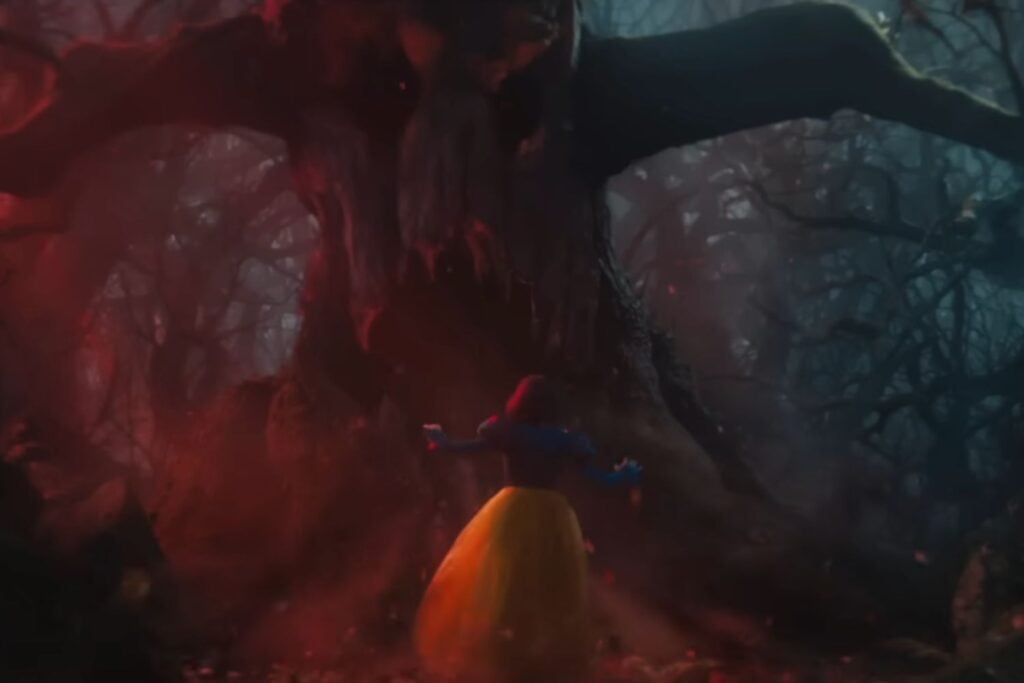 Karanlık Orman Kar Beyaz Disney