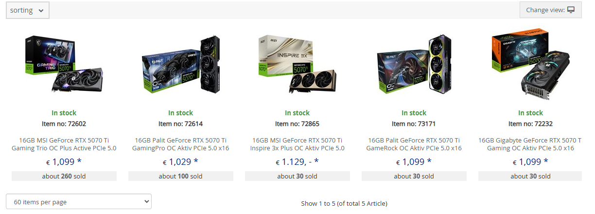 RTX 5070 Ti MF