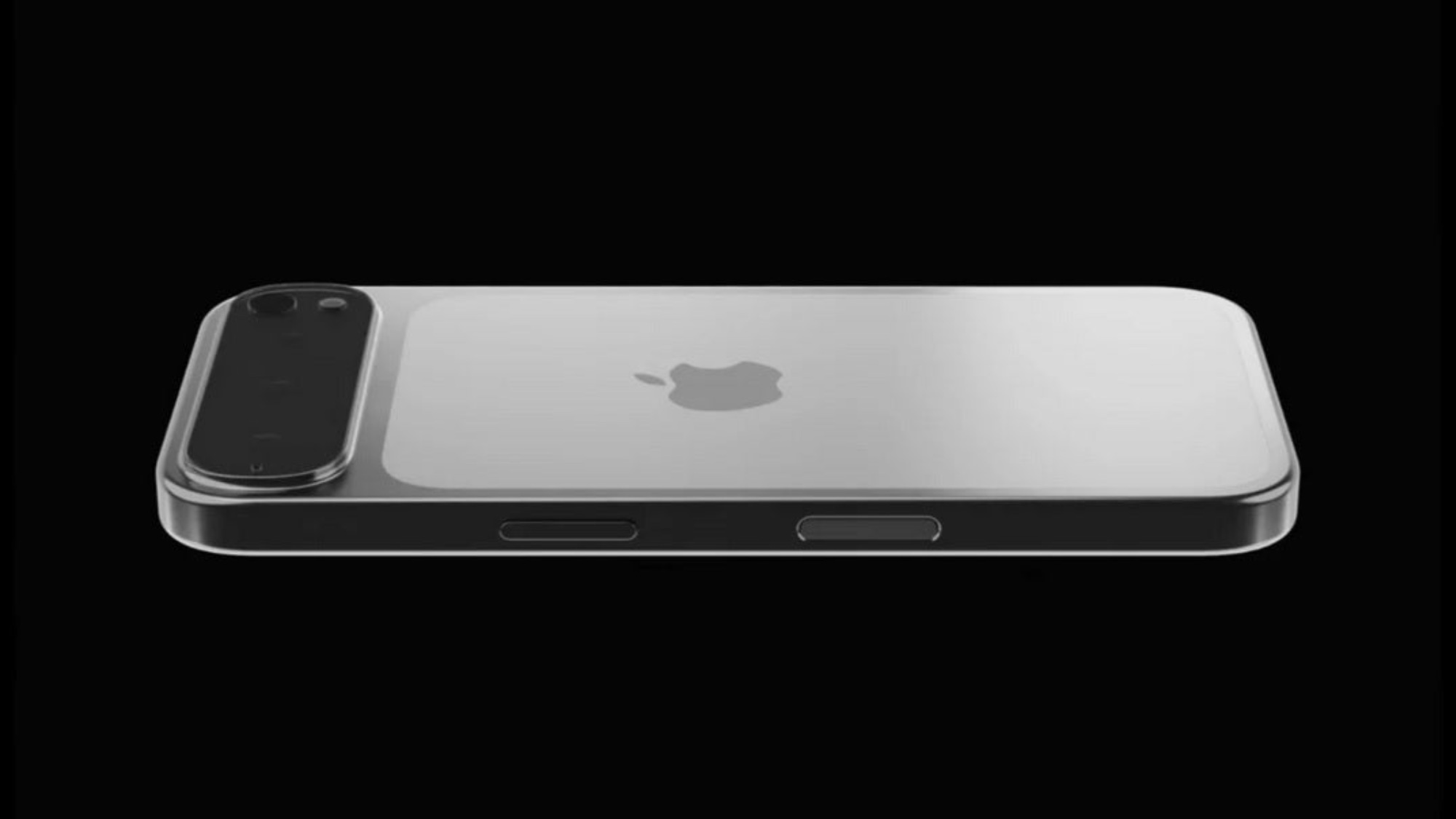 İPhone 17 Pro Max'in bir render
