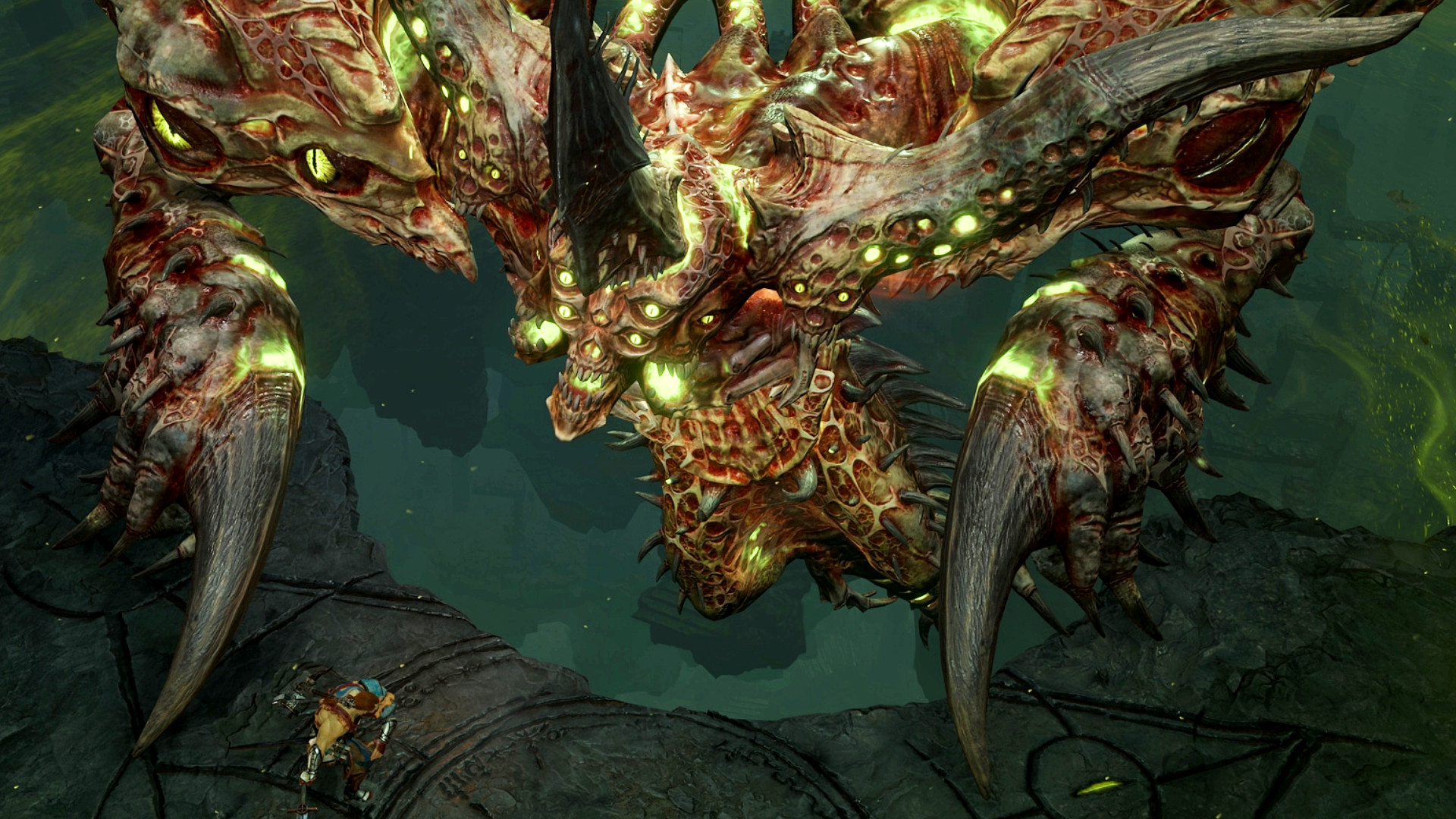 Diablo-4-Season-8-Belial-Lord-Lies-Fight Diablo 4 Sezon 8 - Bir oyuncu yeni Pinnacle Boss Fight Belial, Liss Lordu ile karşı karşıya.