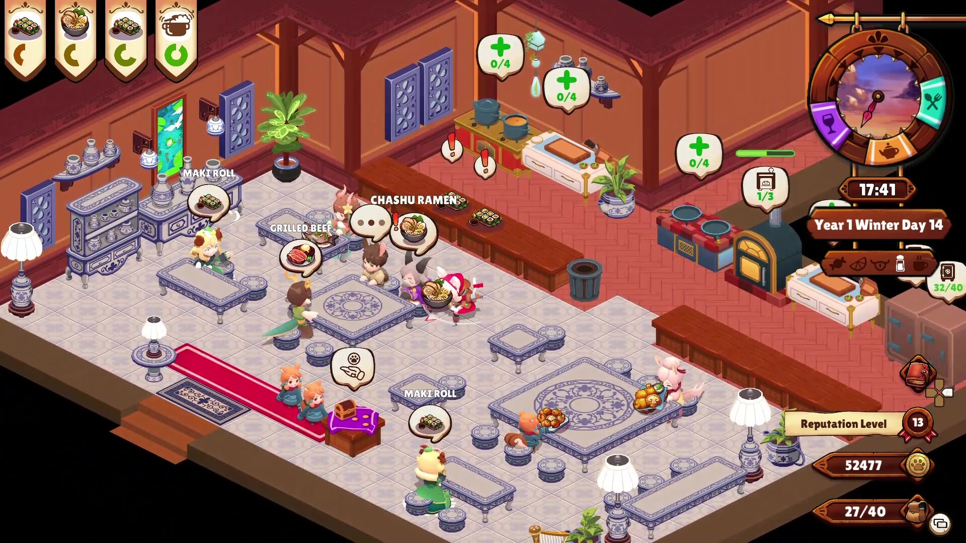 Cuisineer, izometrik bir roguelike'nin çılgınca eylemi ile rahat yönetim sim oyununu püreler.