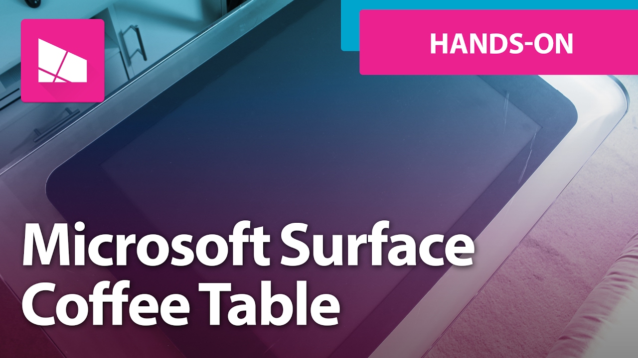 Microsoft Surface PixelSense 'Sehpa' Eller - YouTube