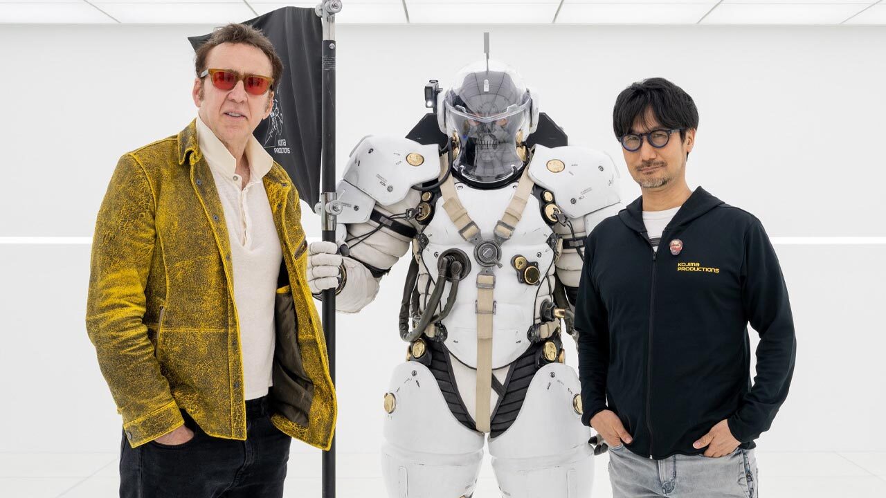 Evet, bu gerçekten Hideo Kojima'nın yanındaki Nicolas Cage.