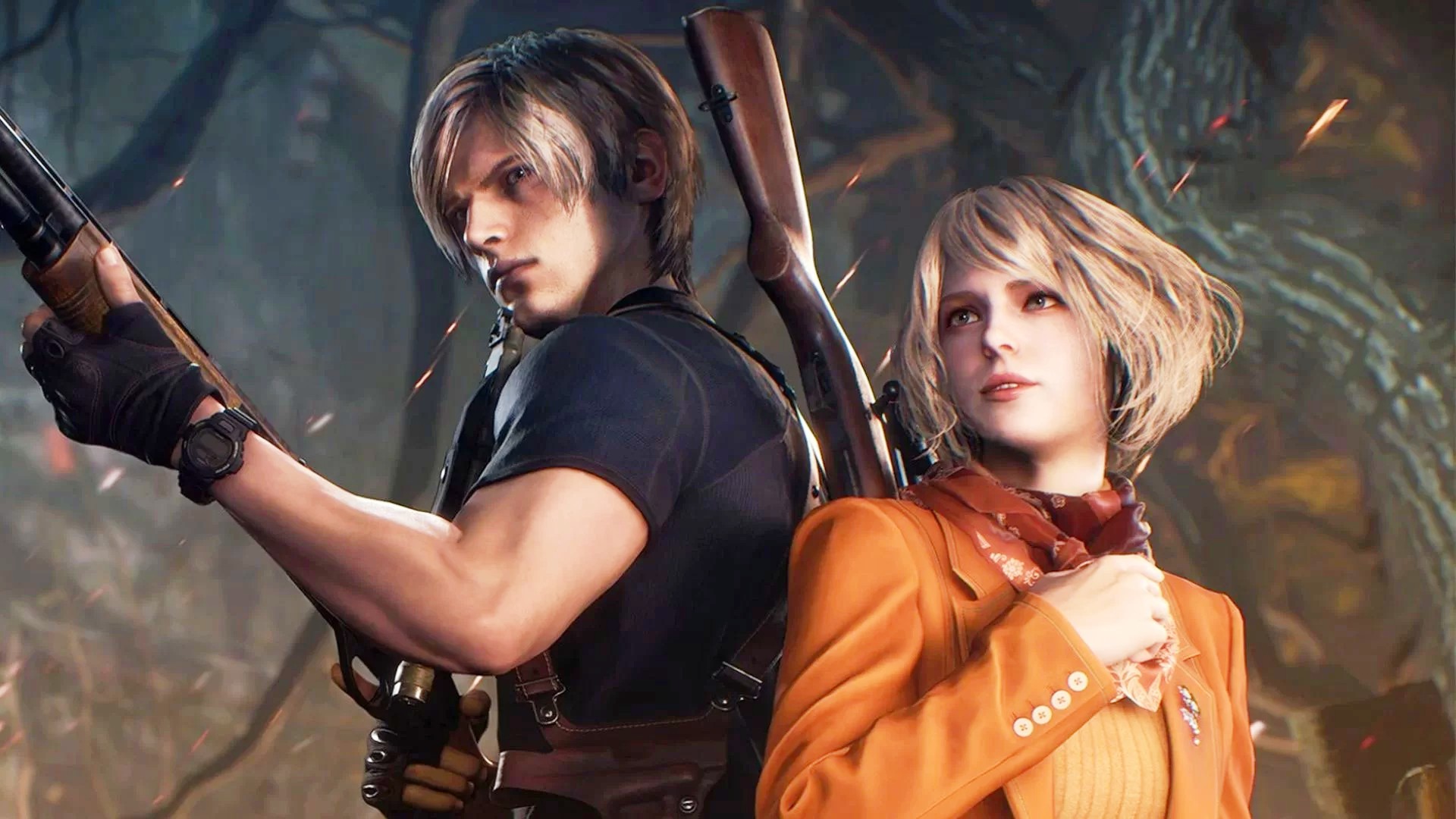 Sakin-Evil-4-Leon ve-Ashley Resident Evil 4 Leon ve Ashley
