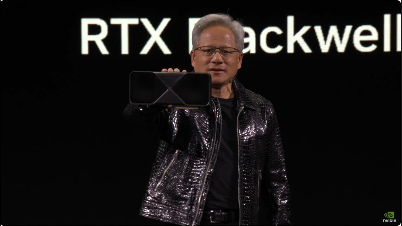 GEFORCE RTX 50 Serisi Duyurlama | CEO Jensen Huang'dan CES 2025 Keynote - YouTube