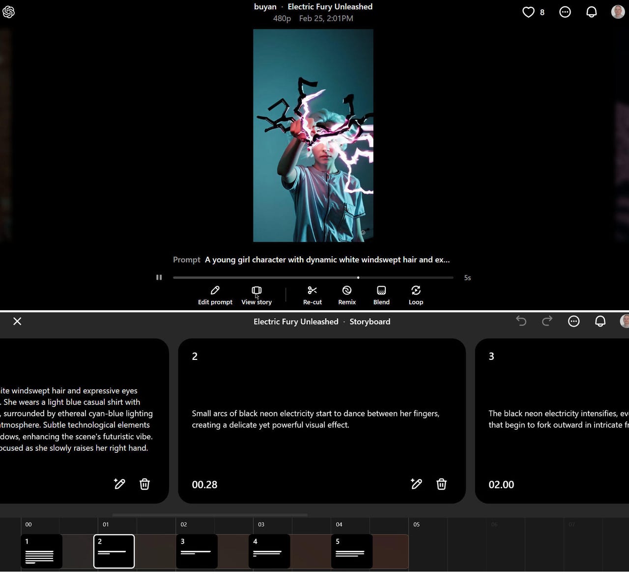 Storyboard videolarını inceleyin