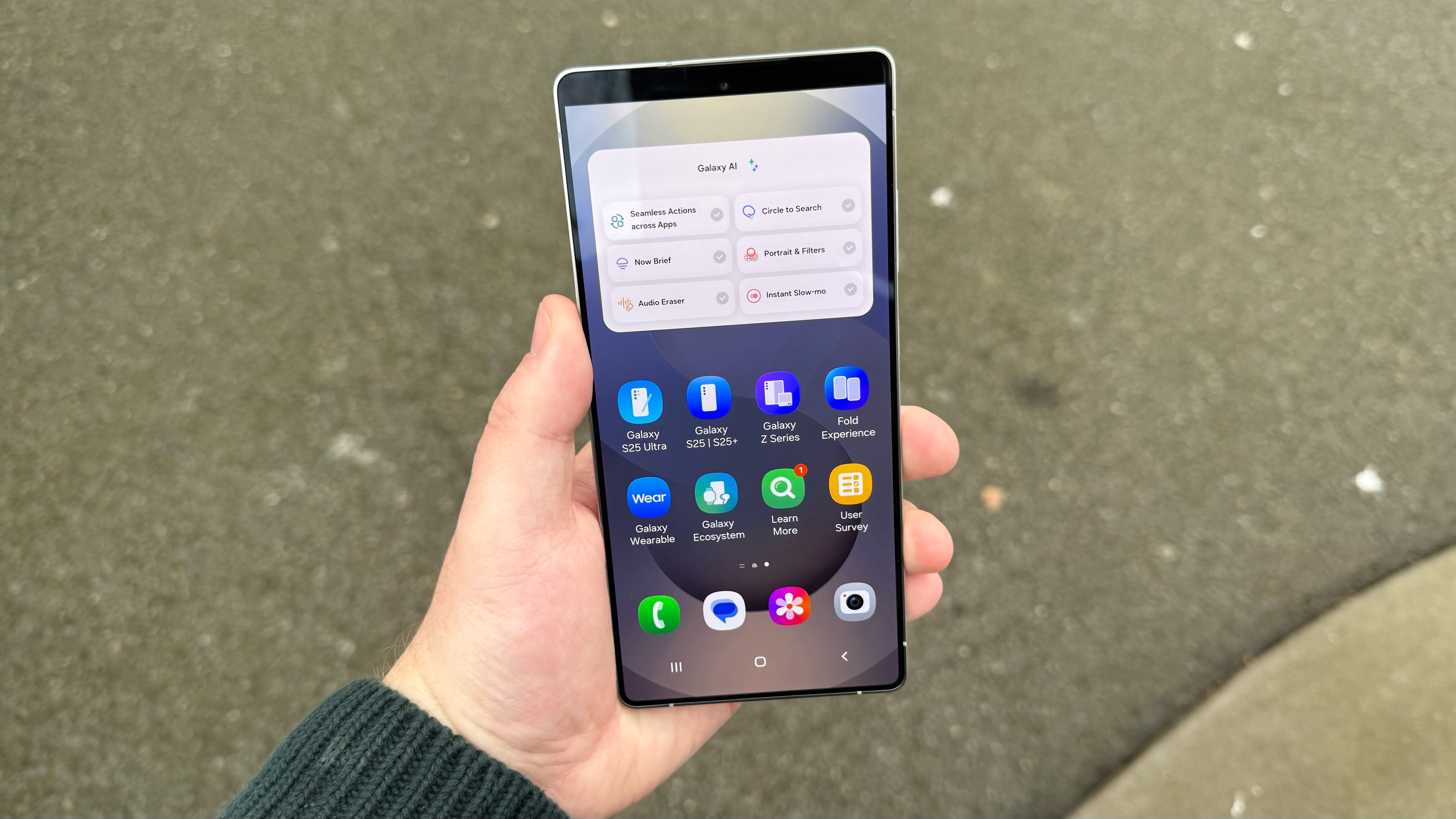 Galaxy S25 Ultra'da Galaxy'yi deneyin