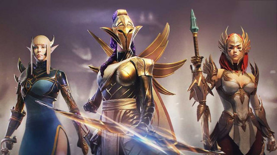 Raid Shadow Legends'ta oynanabilir üç birim.