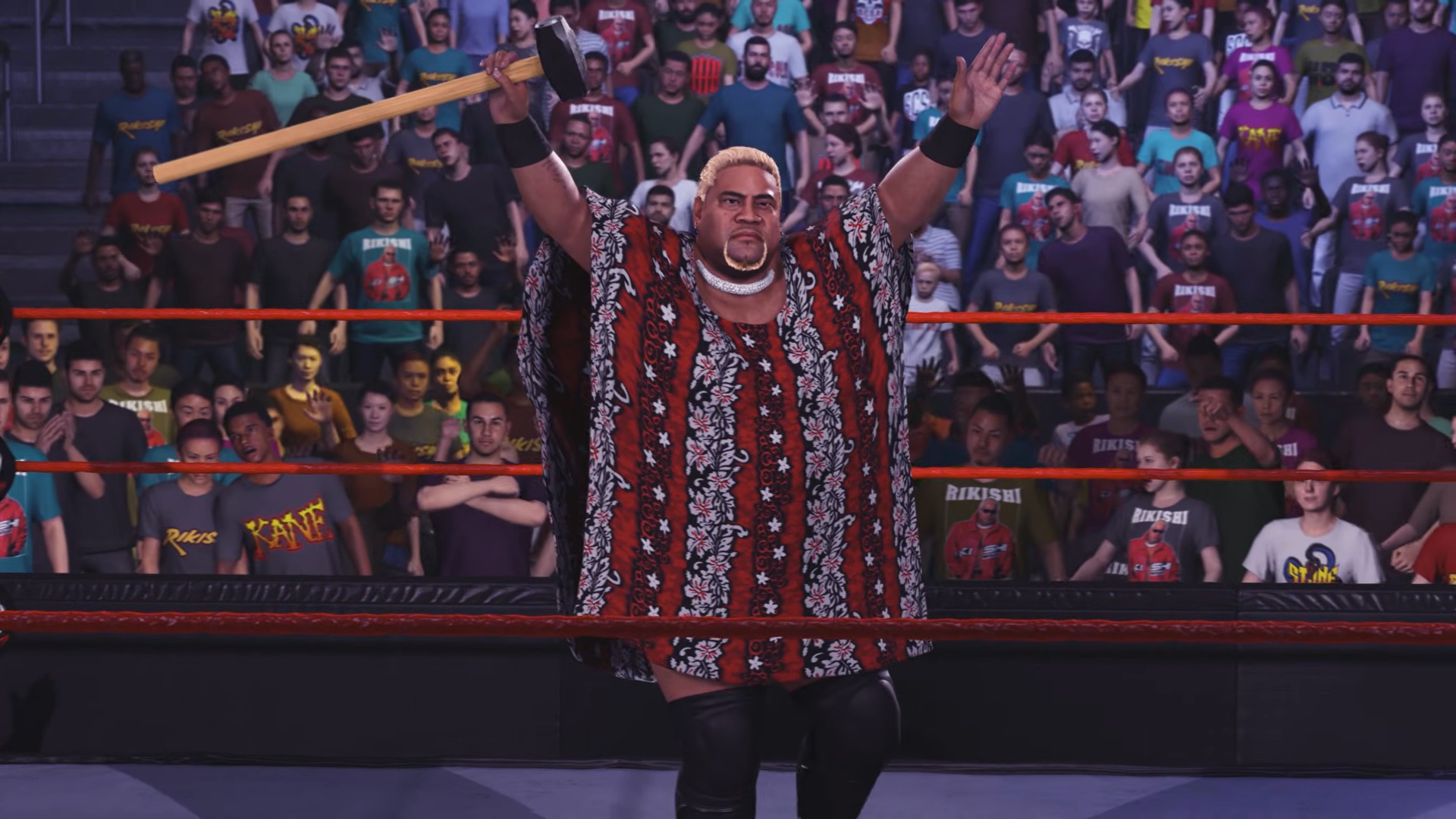 WWE 2K25'te Rikishi'nin Promosyon Ekran Görüntüsü