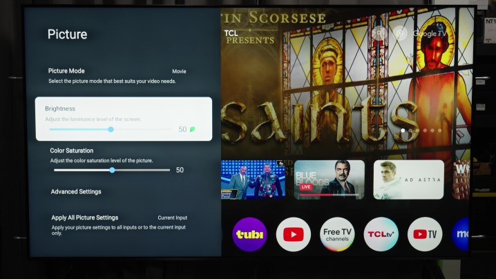 TCL Parlaklık Ayarı
