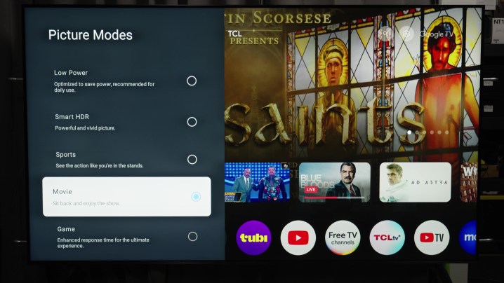 TCL resim modu