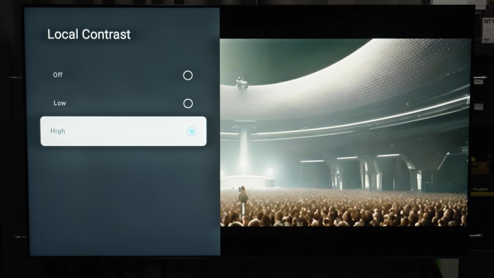TCL Yerel Kontrast Ayarları
