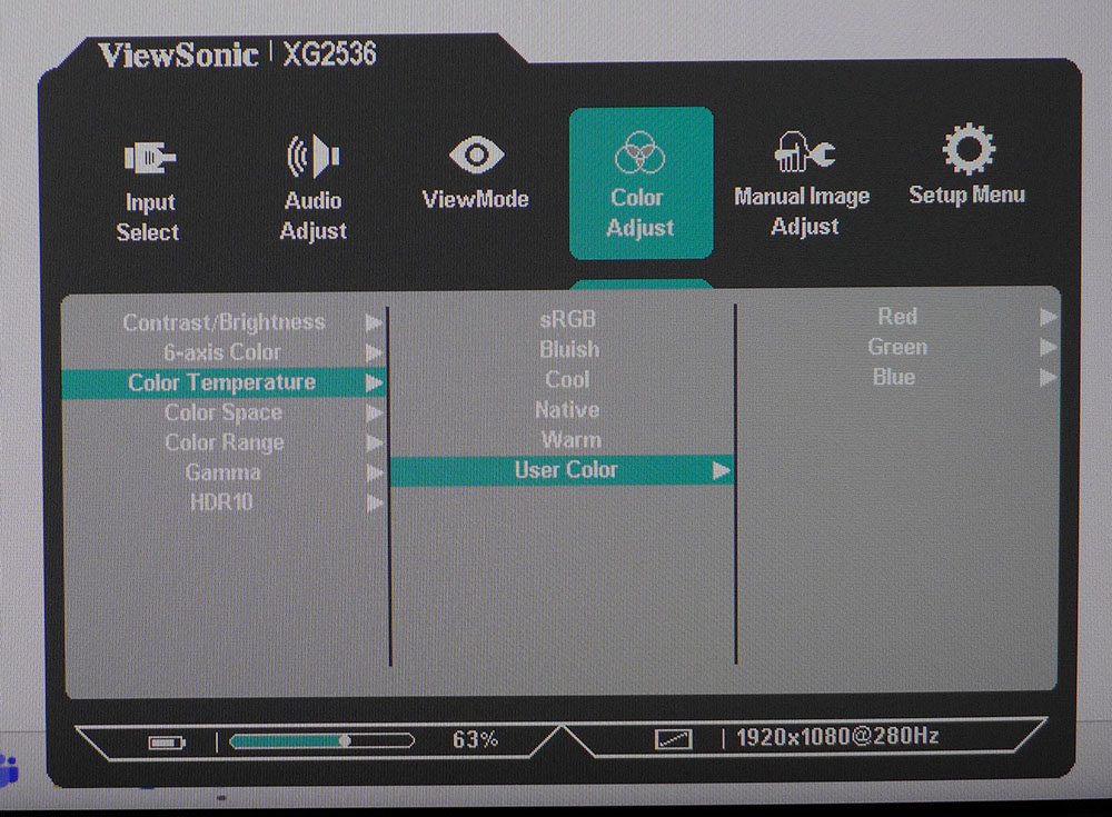 ViewSonic XG2536