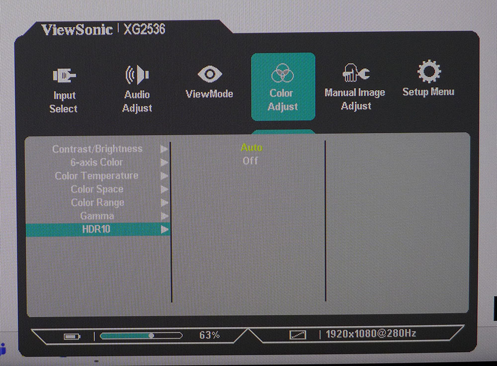 ViewSonic XG2536