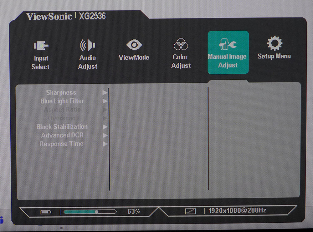 ViewSonic XG2536