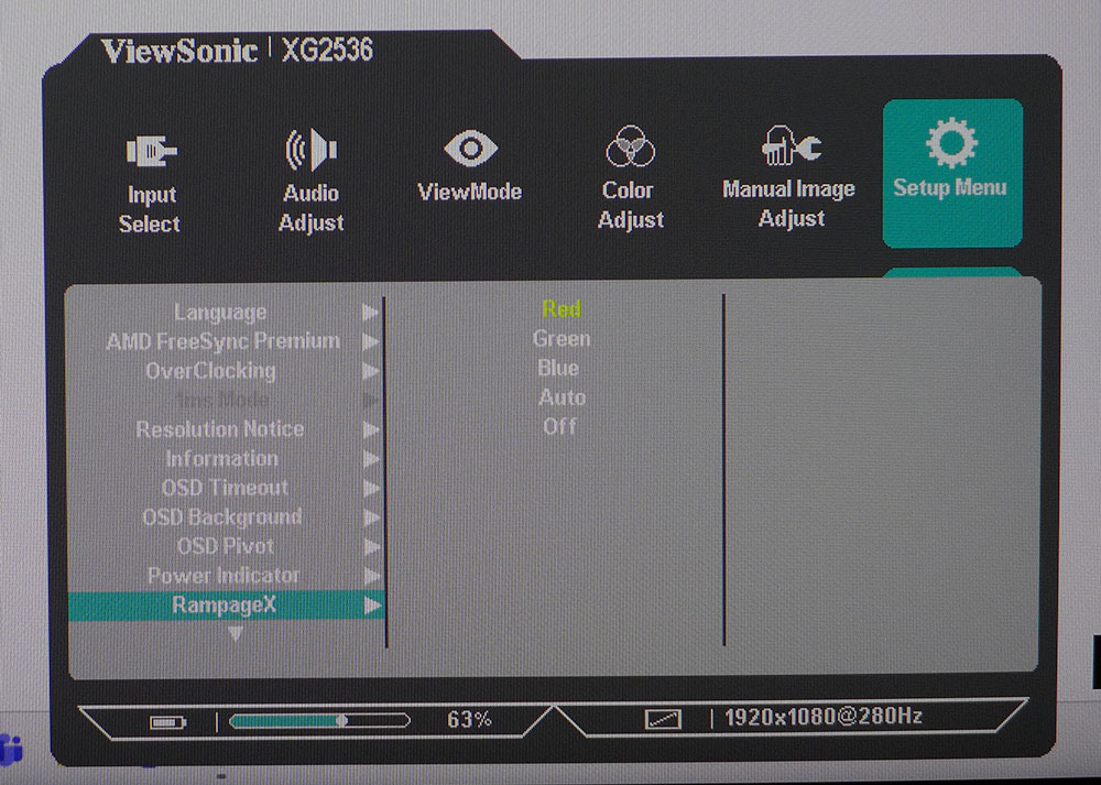 ViewSonic XG2536