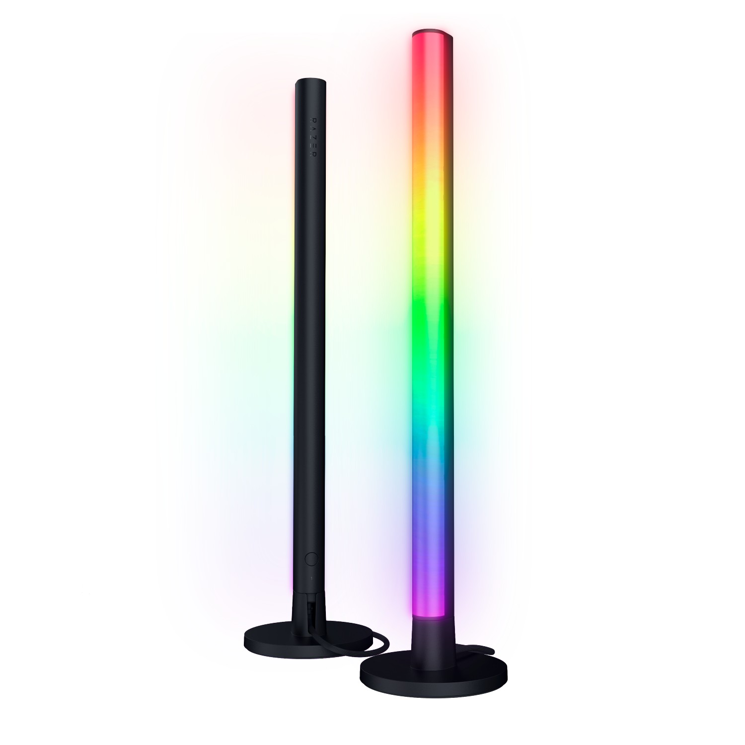 Razer Aether ayakta ışık çubuklarının görüntüsü.