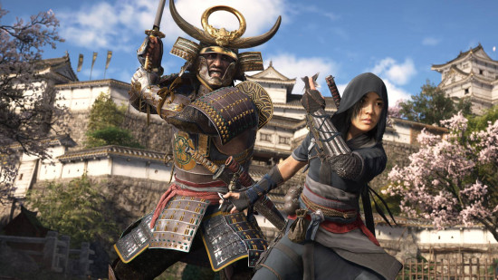 Suikastçılar-Saçlı-Anti-Harassment-Plan Assassin's Creed Shadows'tan Yasuke ve Naoe'nin bir görüntüsü birlikte savaşmaya hazırlanıyor