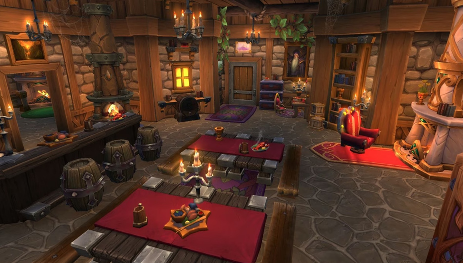World of Warcraft'ta Oyuncu Konutlarının Promosyon Ekran Görüntüsü
