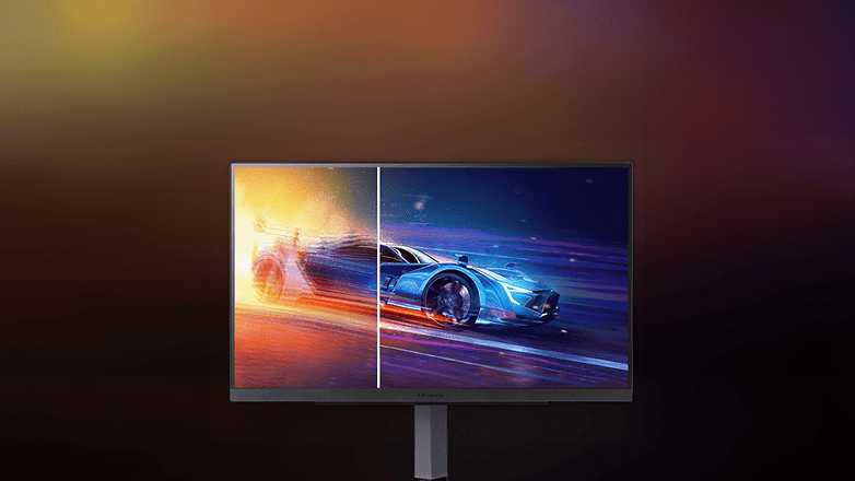 Paylaşılan ekran oyunu grafiğine sahip LG 27HS85QX-B.AEU Oyun Monitörü. Paylaşılan ekran oyunu grafiğine sahip LG 27HS85QX-B.AEU Oyun Monitörü.