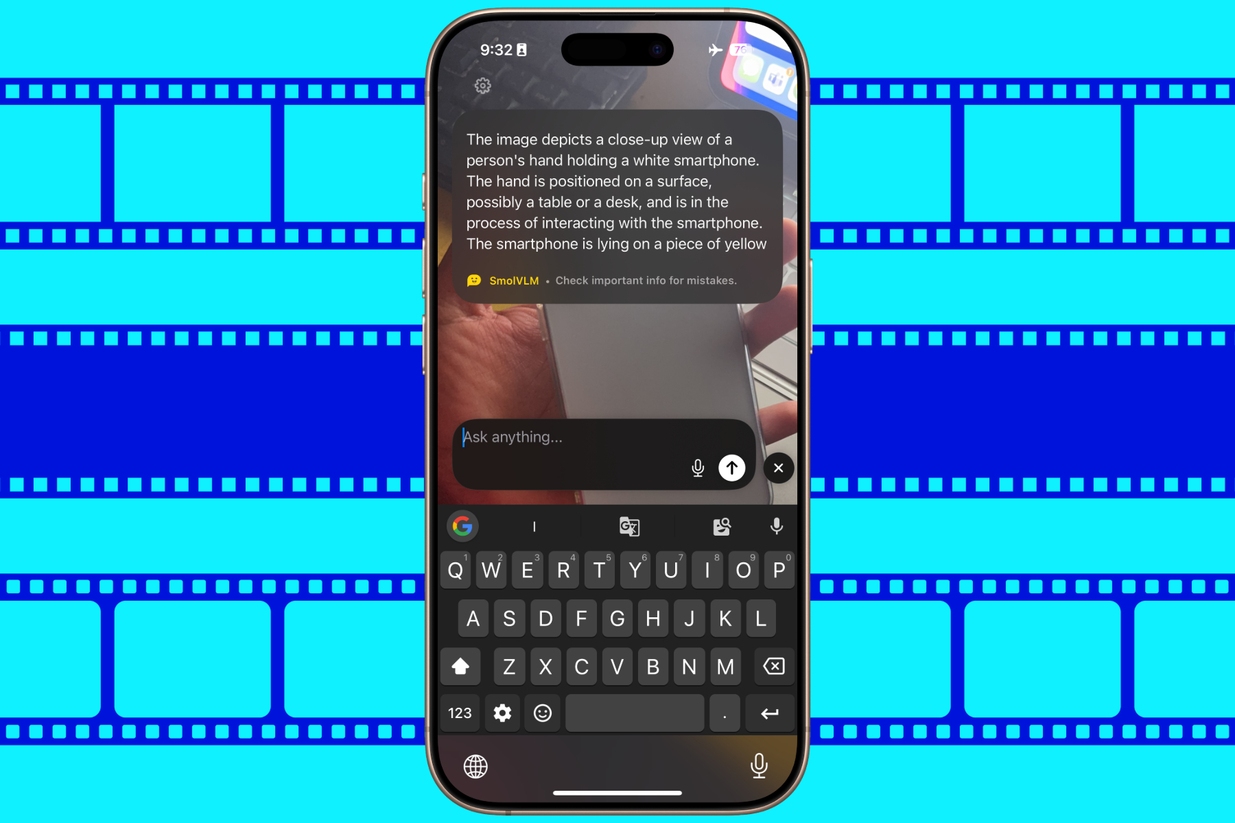İPhone'da HuggingsNap uygulamasını çalıştırın.
