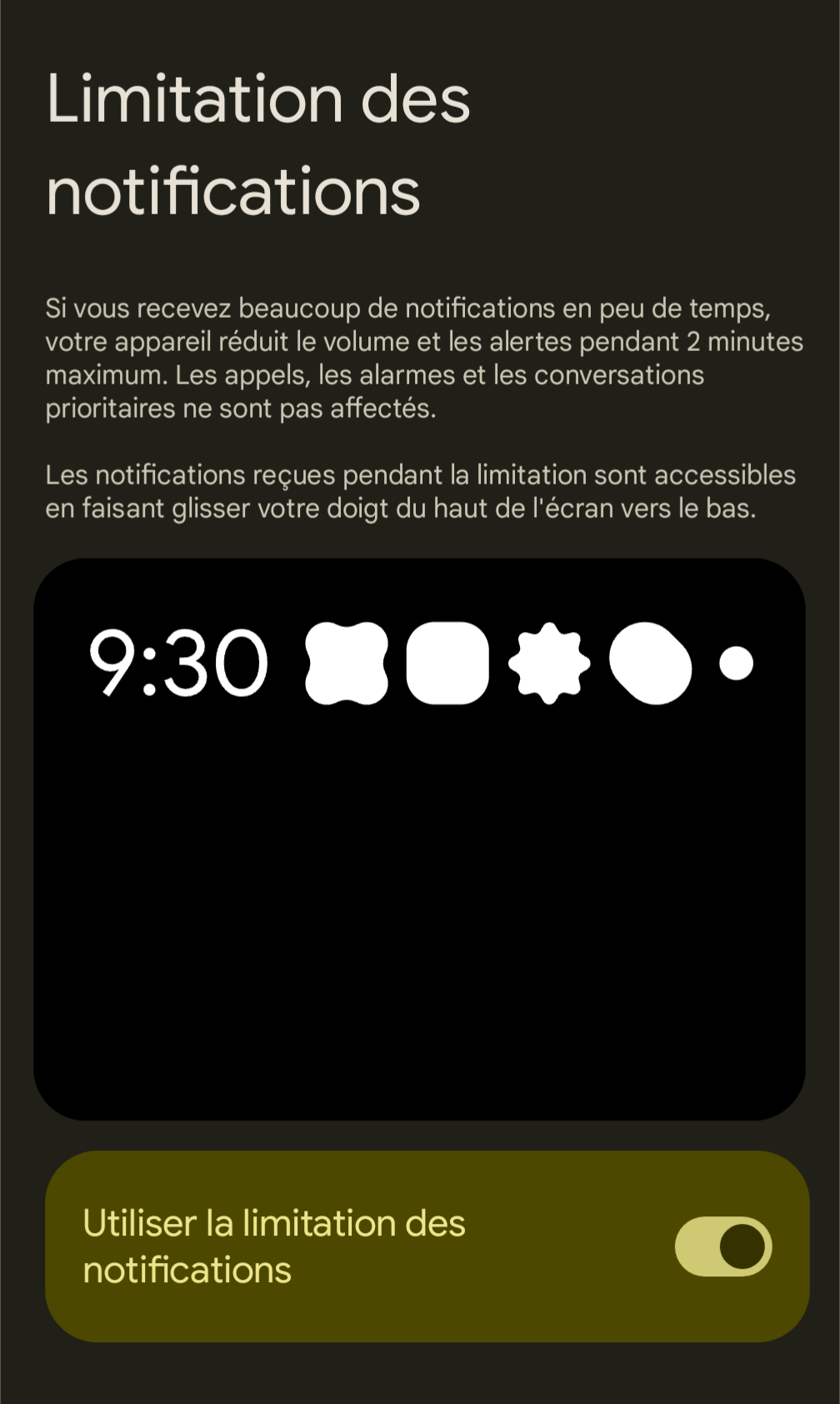 Android'de Bildirim Sınırının Sınırlaması. Moctar Kane/ZDNet'i yakalayın.