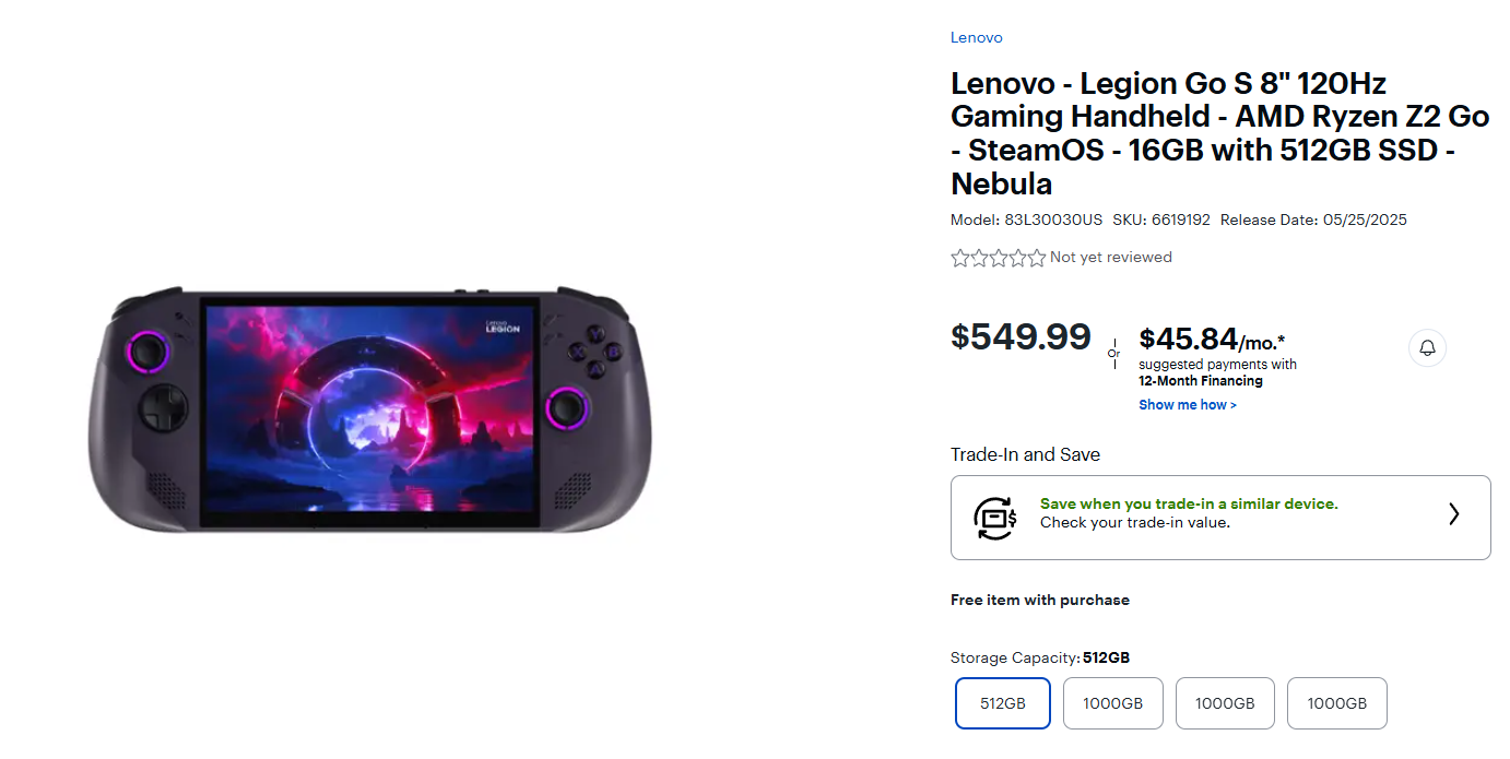Lejyon Go S Z2 GO Best Buy