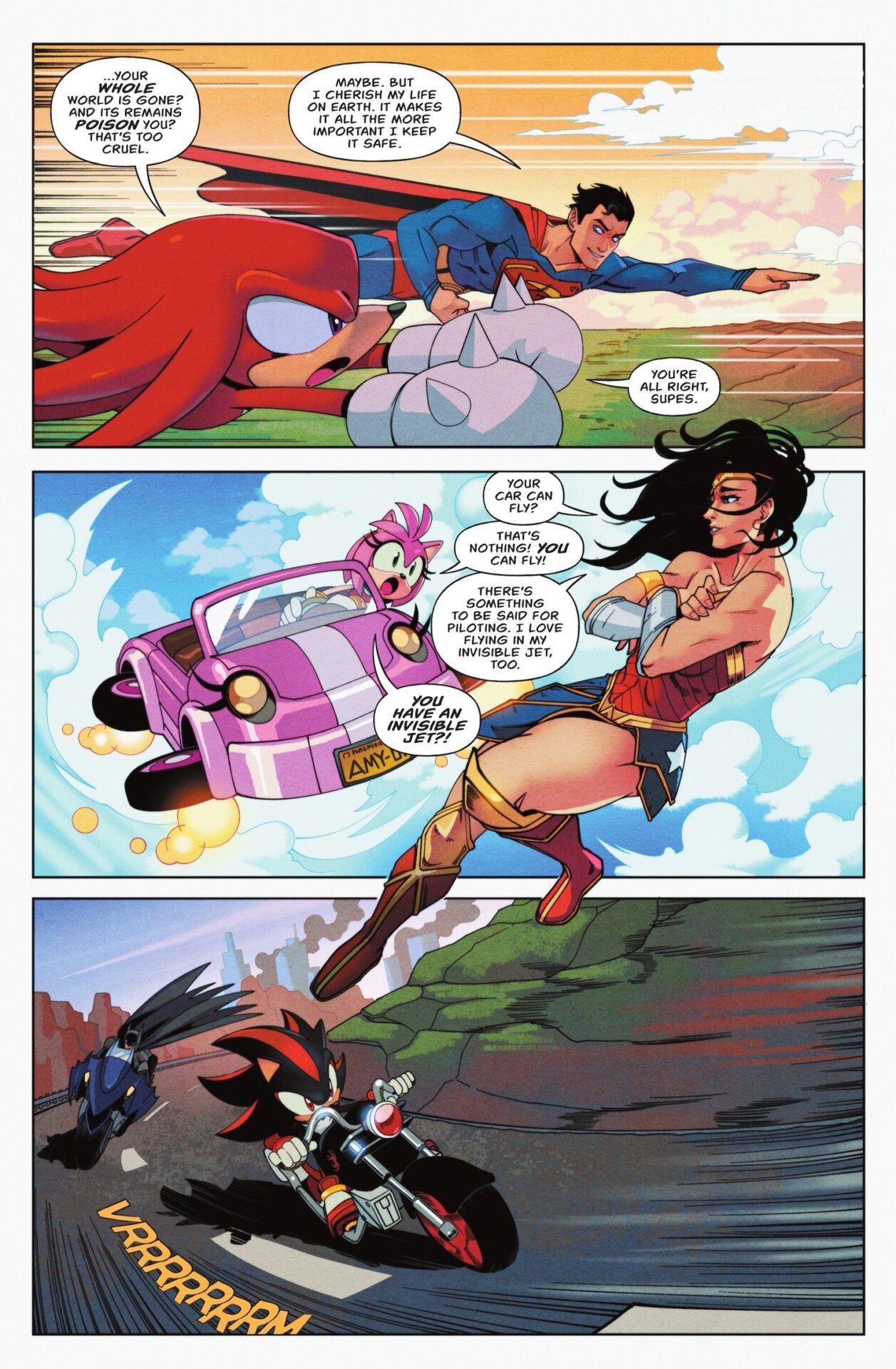 DC X Sonic 1 Batman Gölge Bisikletleri