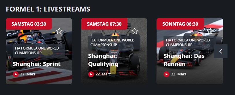 ServUstv Formula 1 Canlı Akışı